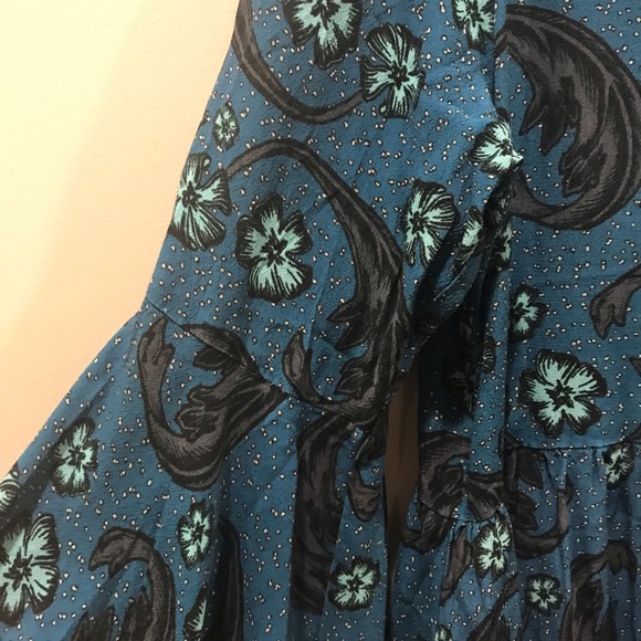 For Love & Lemons Babydoll Bohemian Dress, Large - Picture 5 of 6